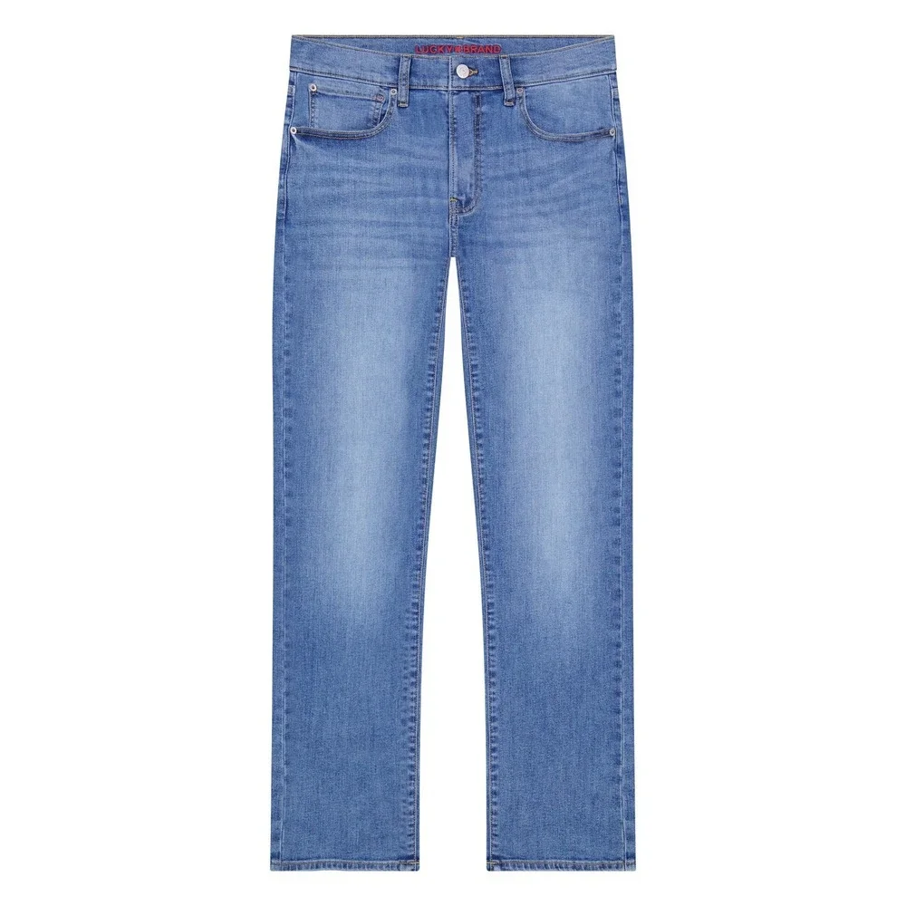 Lucky Brand Men 223 Straight Fit Jeans Light Blue Denim 30x30 NEW